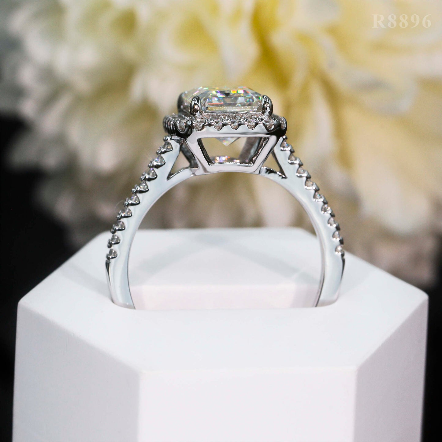 Halo Emerald Cut