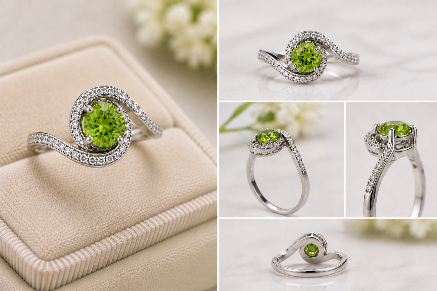 Aurelia Birthstone Ring