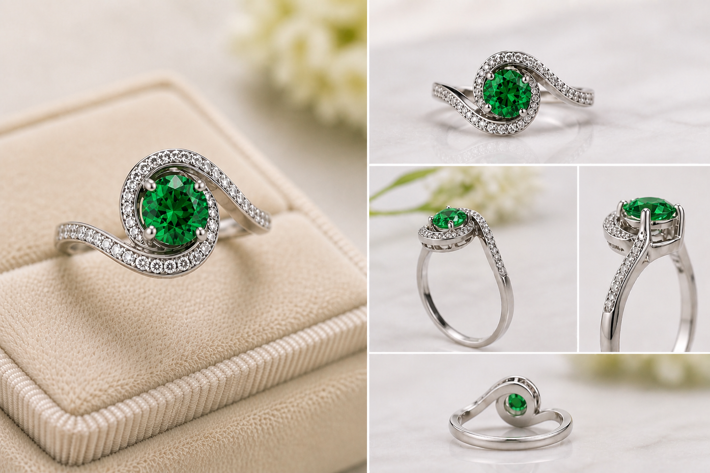 Aurelia Birthstone Ring