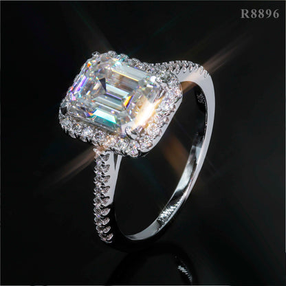 Halo Emerald Cut