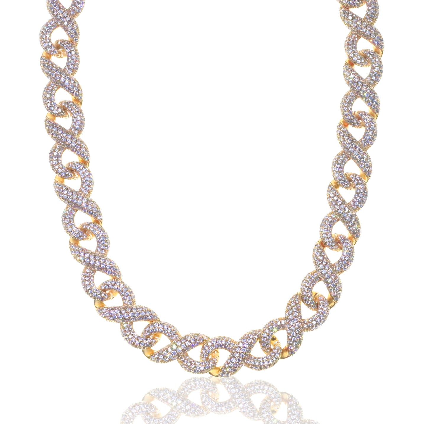 10mm S925 Infinity Link Chain
