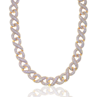 10mm S925 Infinity Link Chain