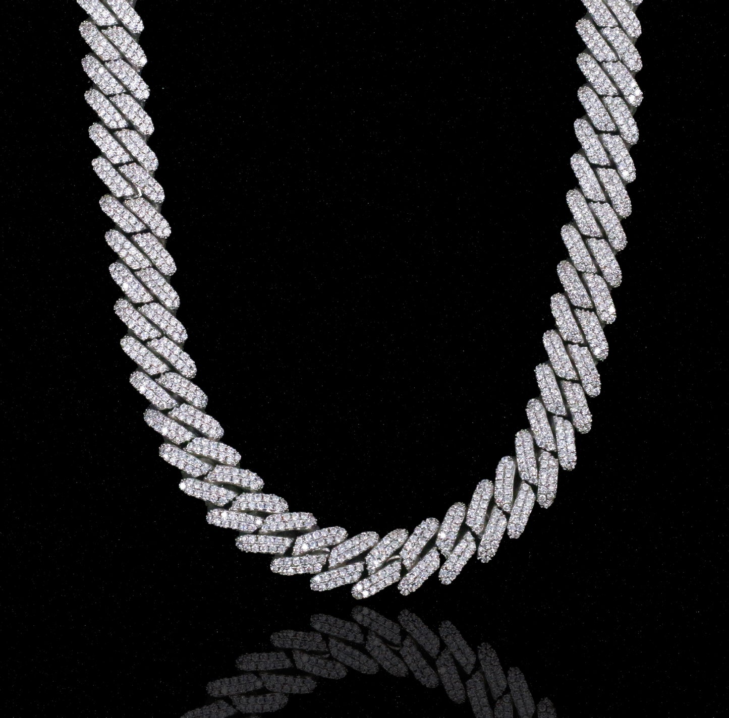 8mm S925 Prong Cuban Chain