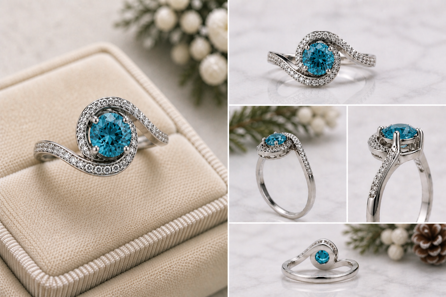 Aurelia Birthstone Ring
