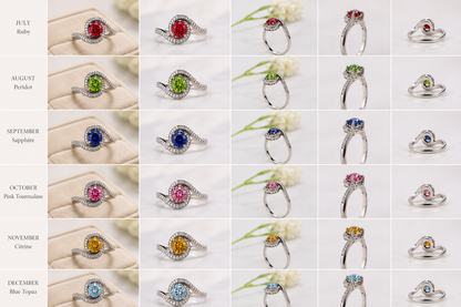 Aurelia Birthstone Ring