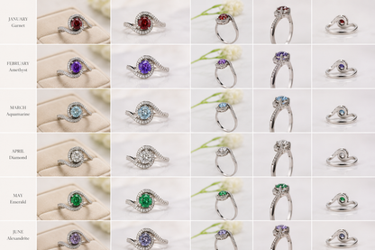 Aurelia Birthstone Ring