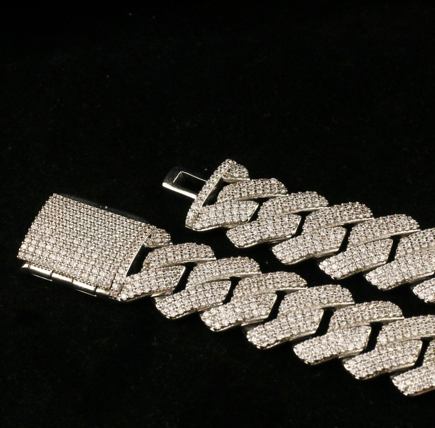 8mm S925 Prong Cuban Chain
