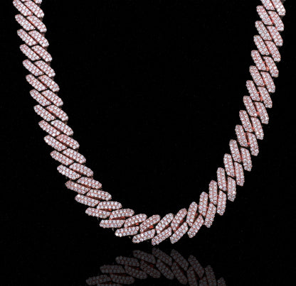 8mm S925 Prong Cuban Chain