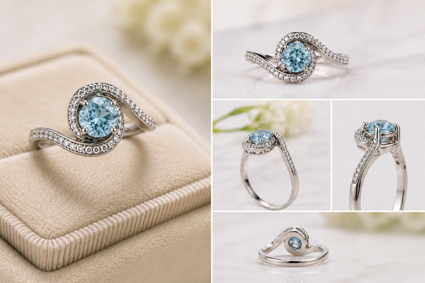 Aurelia Birthstone Ring
