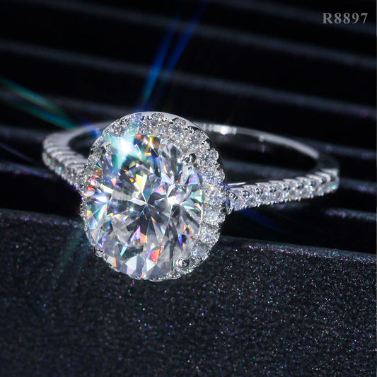 Halo Oval Cut