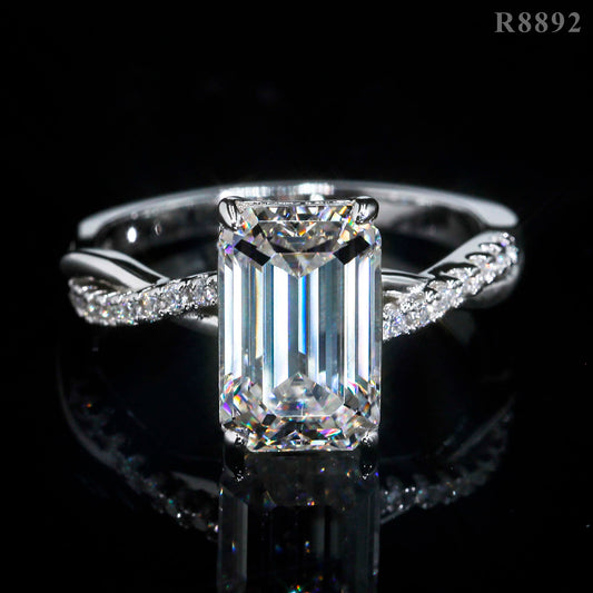 Luxurious Emerald Cut