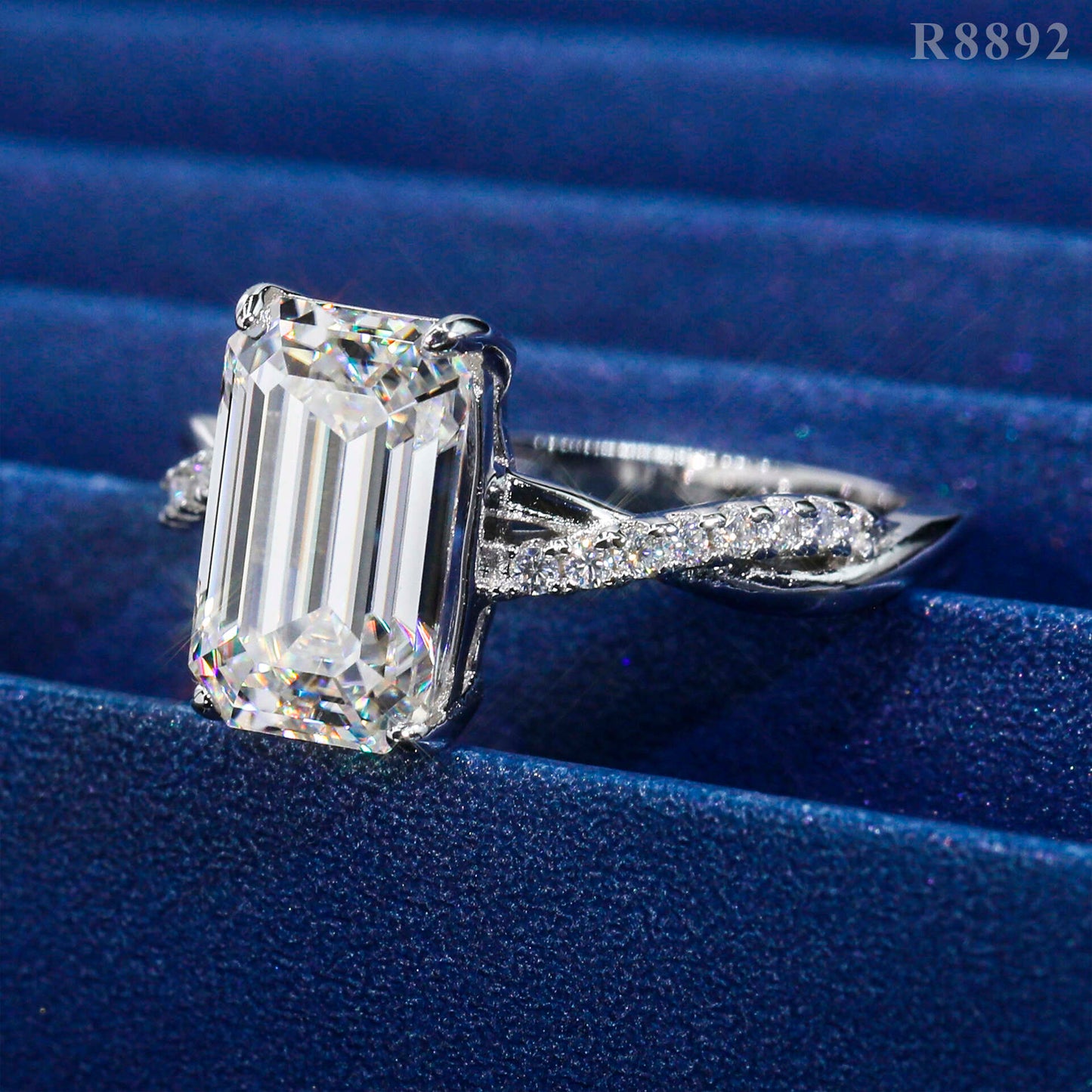 Luxurious Emerald Cut
