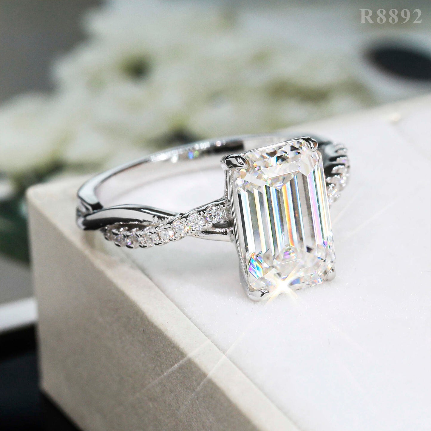 Luxurious Emerald Cut