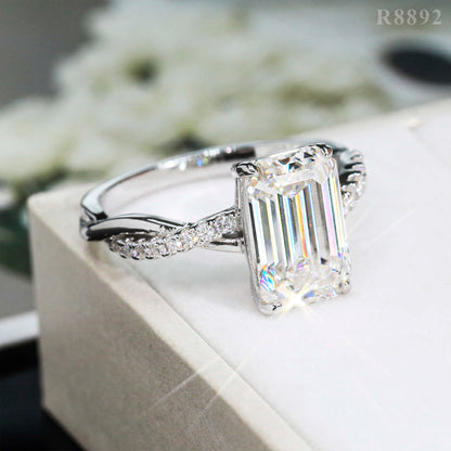 Luxurious Emerald Cut