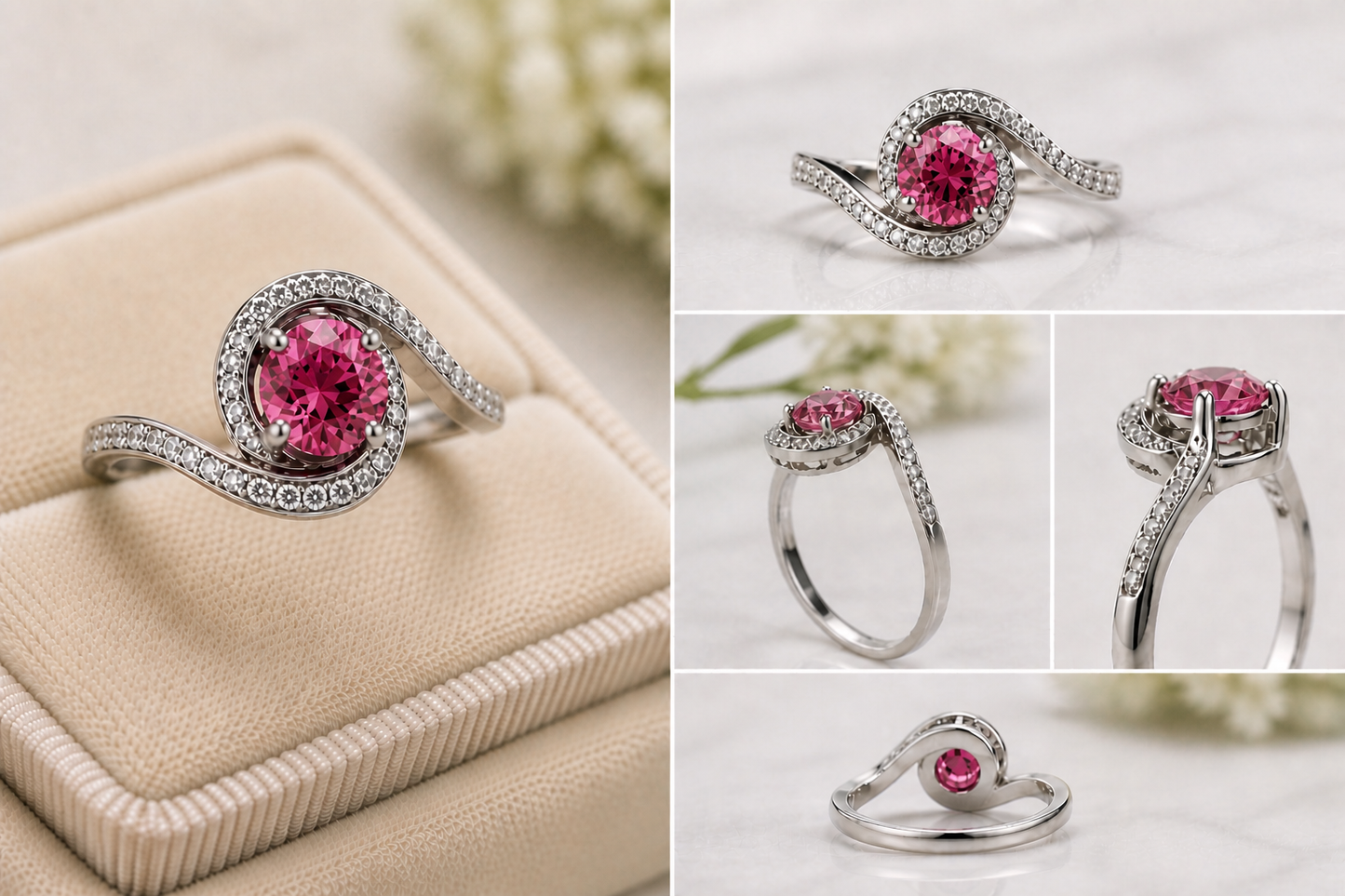 Aurelia Birthstone Ring